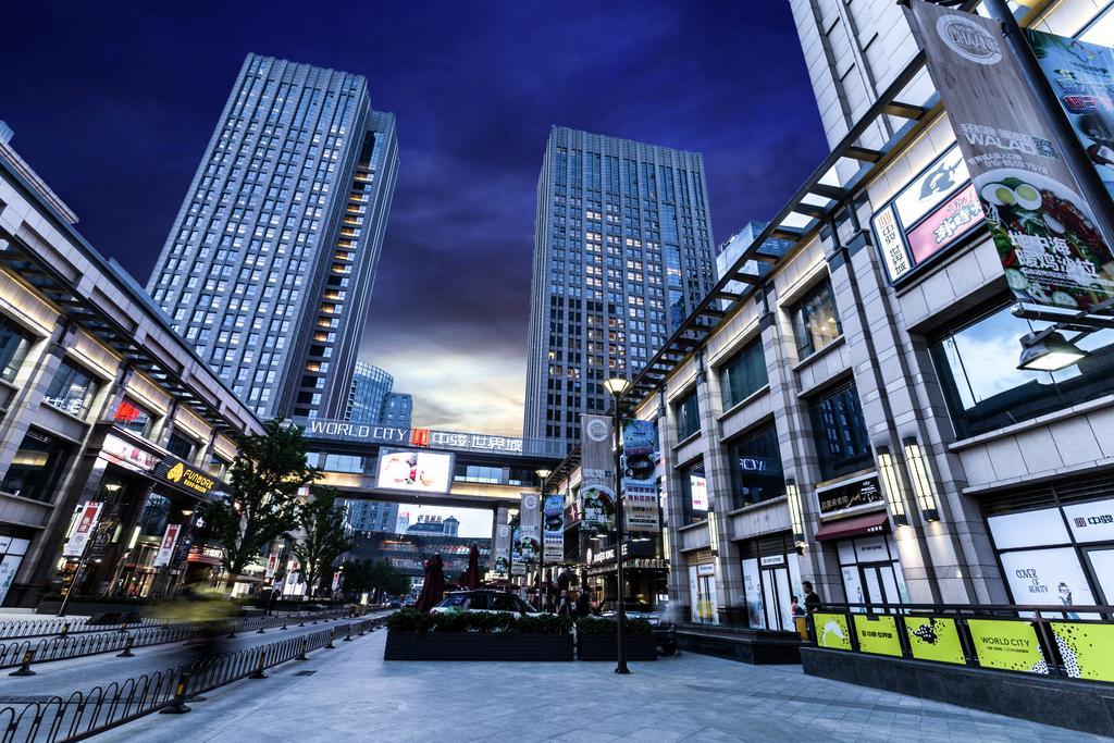 World City Jiamei Service Apartment Beijiing Pechino Esterno foto