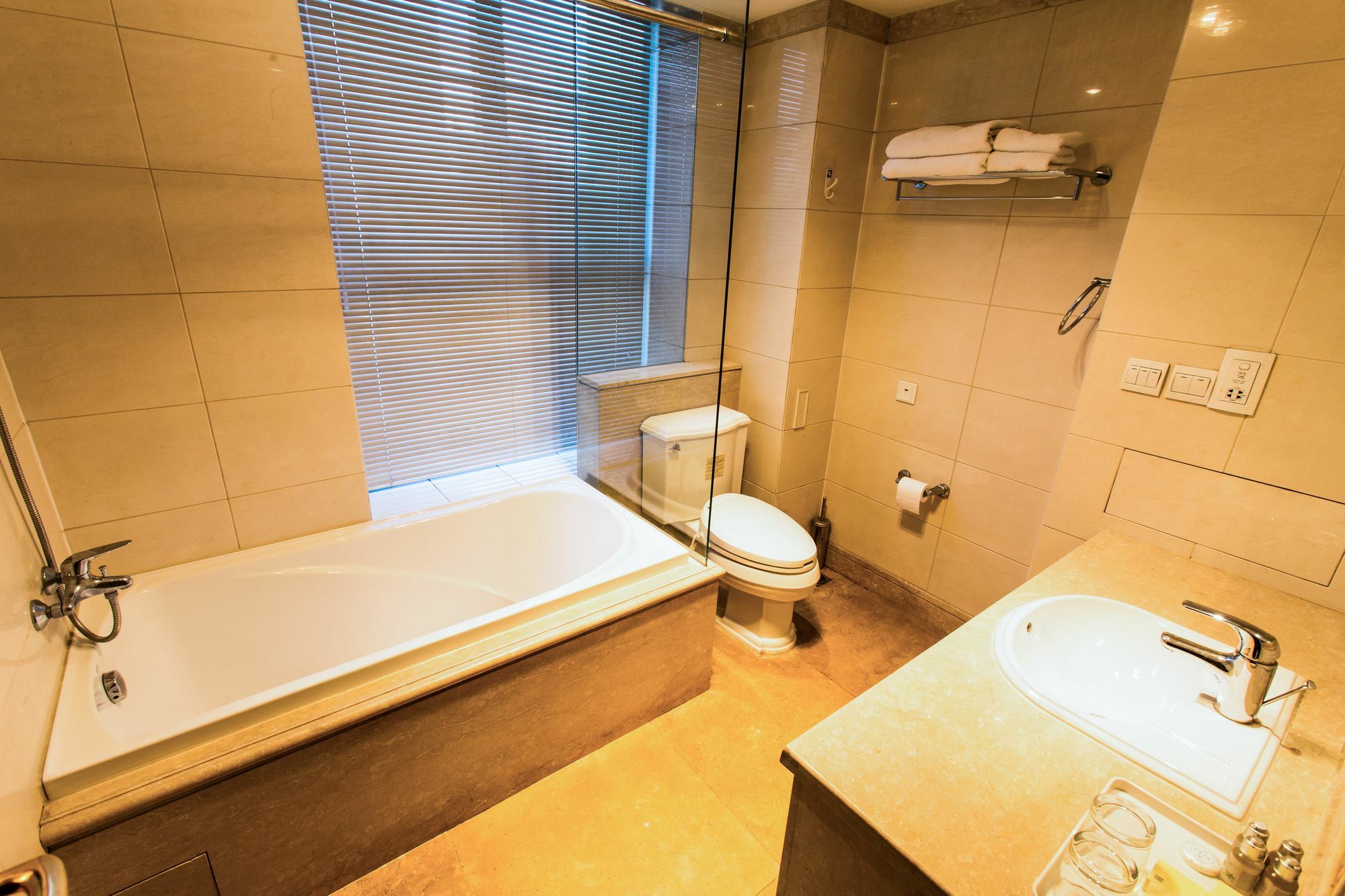 World City Jiamei Service Apartment Beijiing Pechino Esterno foto